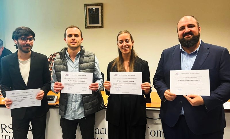 Foto 2 de 4: Docente de Periodismo UGM Juan Rangel Preisler fue reconocido en España por Mejor Trabajo de Fin de Master