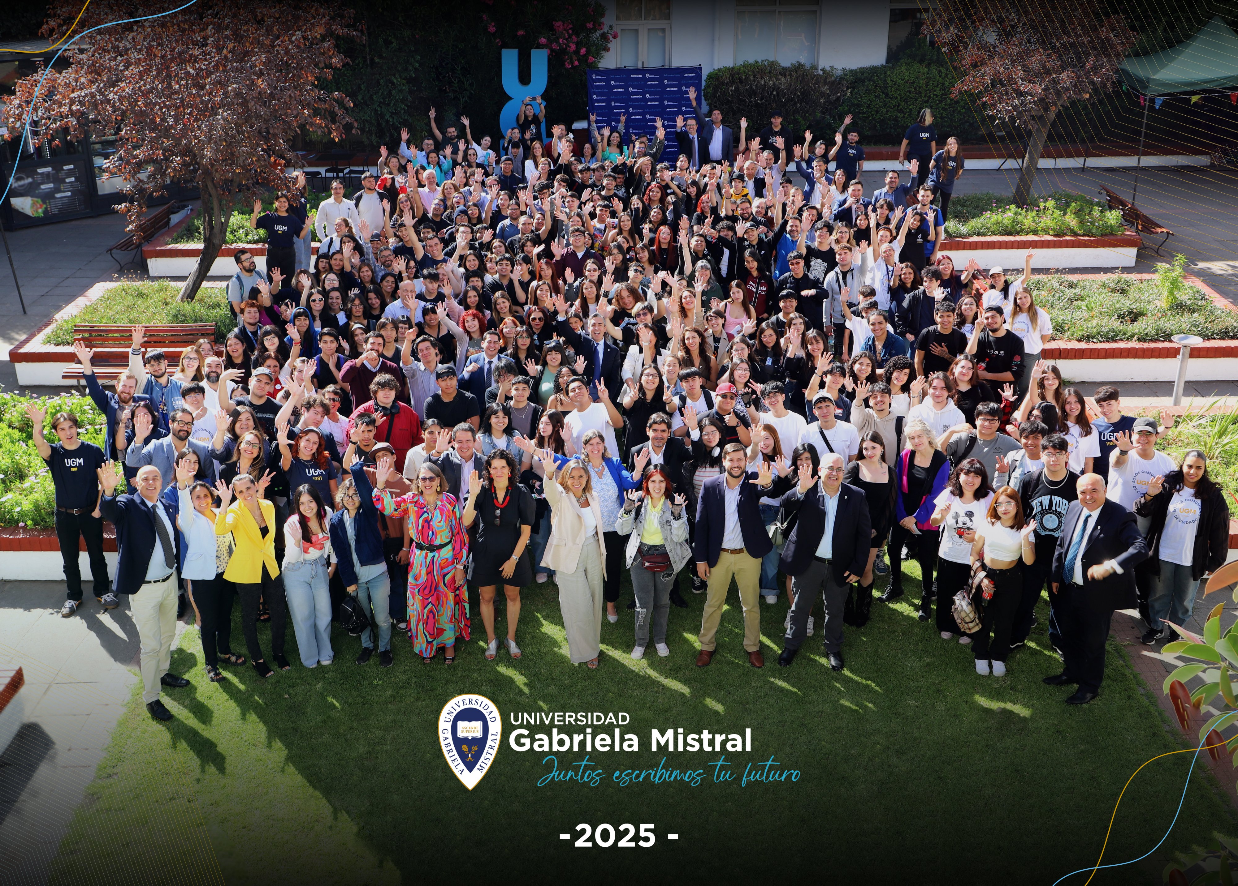 Imagen de la noticia: Universidad Gabriela Mistral recibió a sus nuevos estudiantes 2025