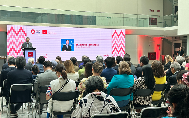 Foto 4 de 6: Chile presentó su participación en Expo Osaka 2025 con destacada presencia de Jeannette Plaut