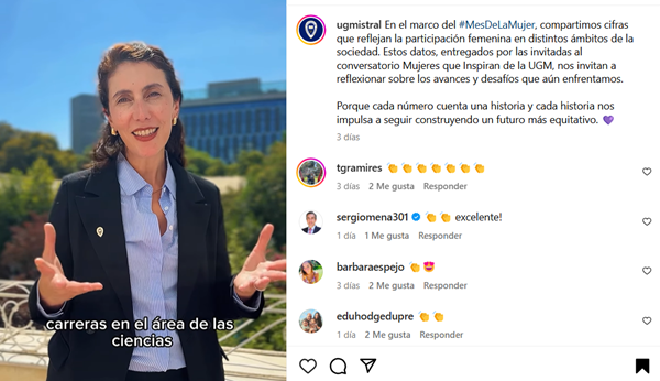 Imagen de la noticia: Mujeres que inspiran: Psicología, liderazgo y vocación de servicio público en conversatorio UGM
