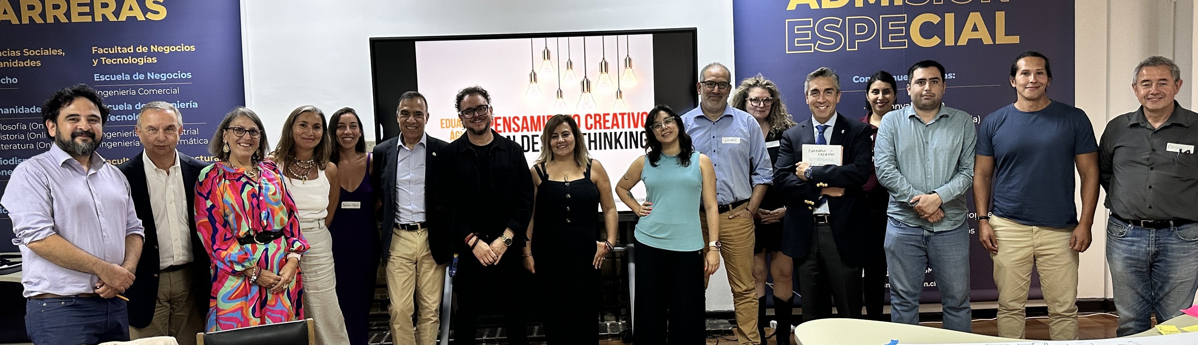 Imagen de la noticia: Creatividad y estrategia: MBA Executive UGM realizó taller "Pensamiento Creativo con Design Thinking" junto a Eduardo Águila de Ramón