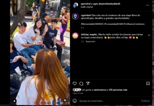 Imagen de la noticia: Universidad Gabriela Mistral recibió a sus nuevos estudiantes 2025