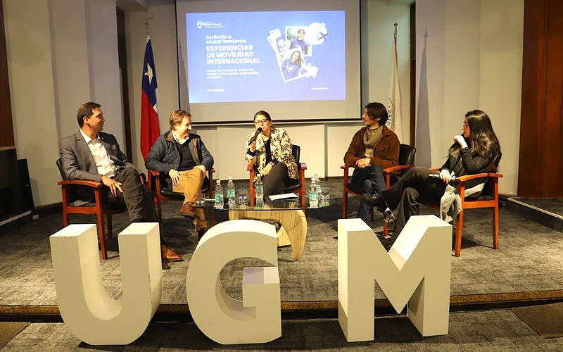 Imagen de la noticia: Estudiantes UGM becados por Santander relataron su experiencia de movilidad internacional en España