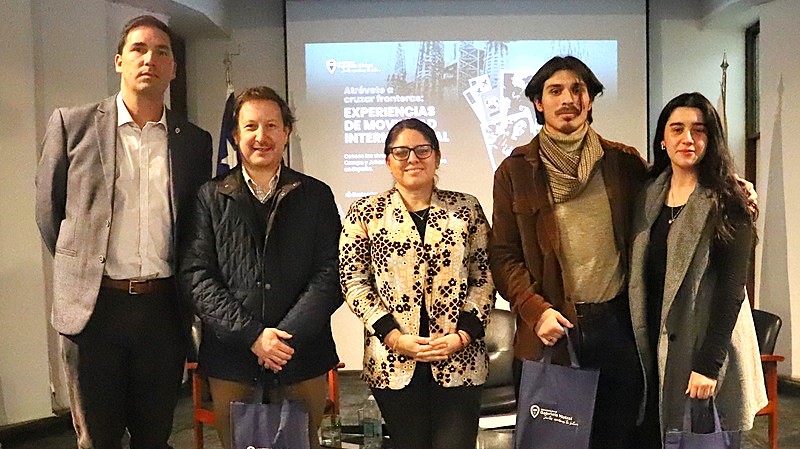 Imagen de la noticia: Estudiantes UGM becados por Santander relataron su experiencia de movilidad internacional en España