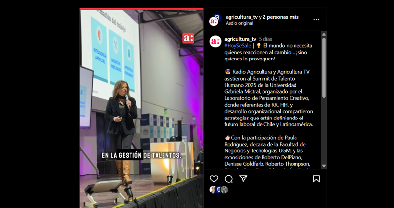 Imagen de la noticia: Universidad Gabriela Mistral celebró el primer Summit de Talento Humano