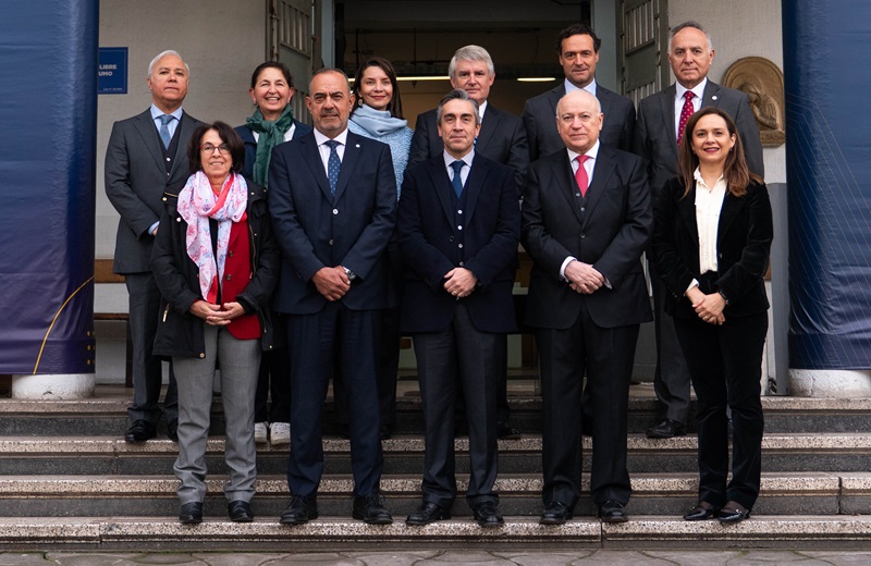 Imagen de la noticia: U. Gabriela Mistral recibió al Directorio de la CUP para abordar los desafíos del Sistema de Educación Superior