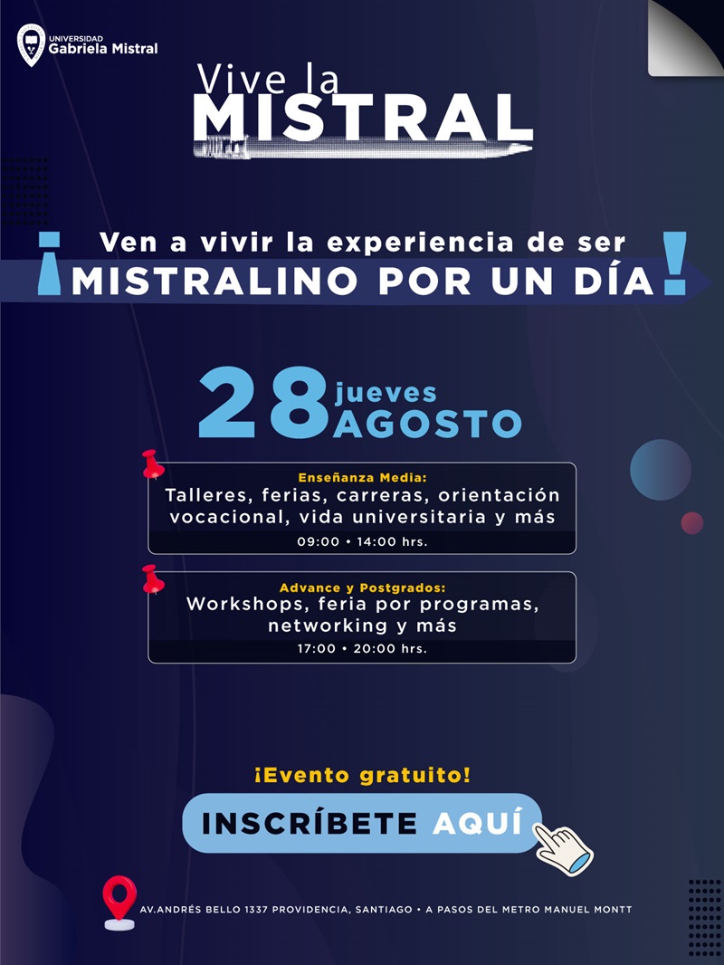 Imagen de la noticia: ¡Vive La Mistral 2025!: Jueves 28 de agosto – Inscríbete aquí