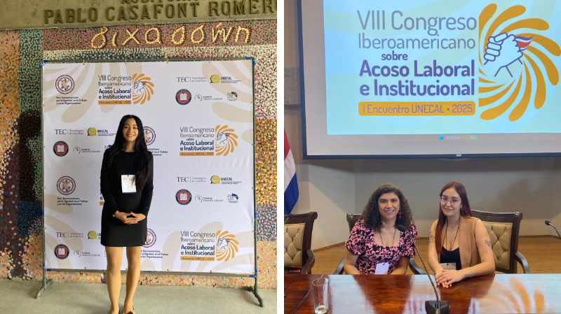 Imagen de la noticia: Académicas participaron en ponencia del VIII Congreso Iberoamericano sobre acoso laboral e institucional