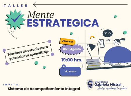 Sistema de Acompañamiento Integral (SAI) fortalece estrategias de estudio en entornos virtuales con taller “Mente estratégica”