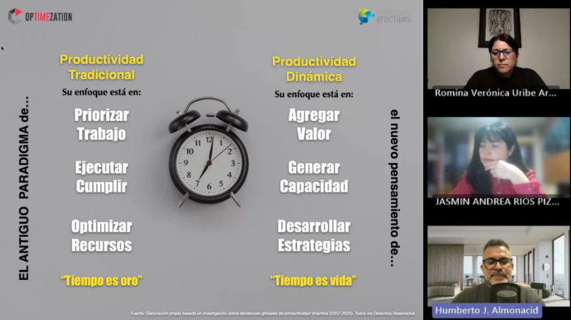 Imagen de la noticia: Desarrollo Profesional y Sistema de Acompañamiento Integral (SAI) realizaron taller sobre productividad e Inteligencia Artificial