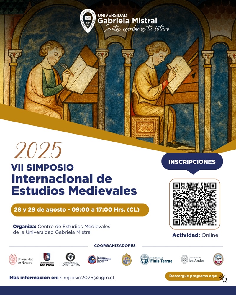 Imagen de la noticia: 28 y 29 de agosto: VII Simposio Internacional de Estudios Medievales