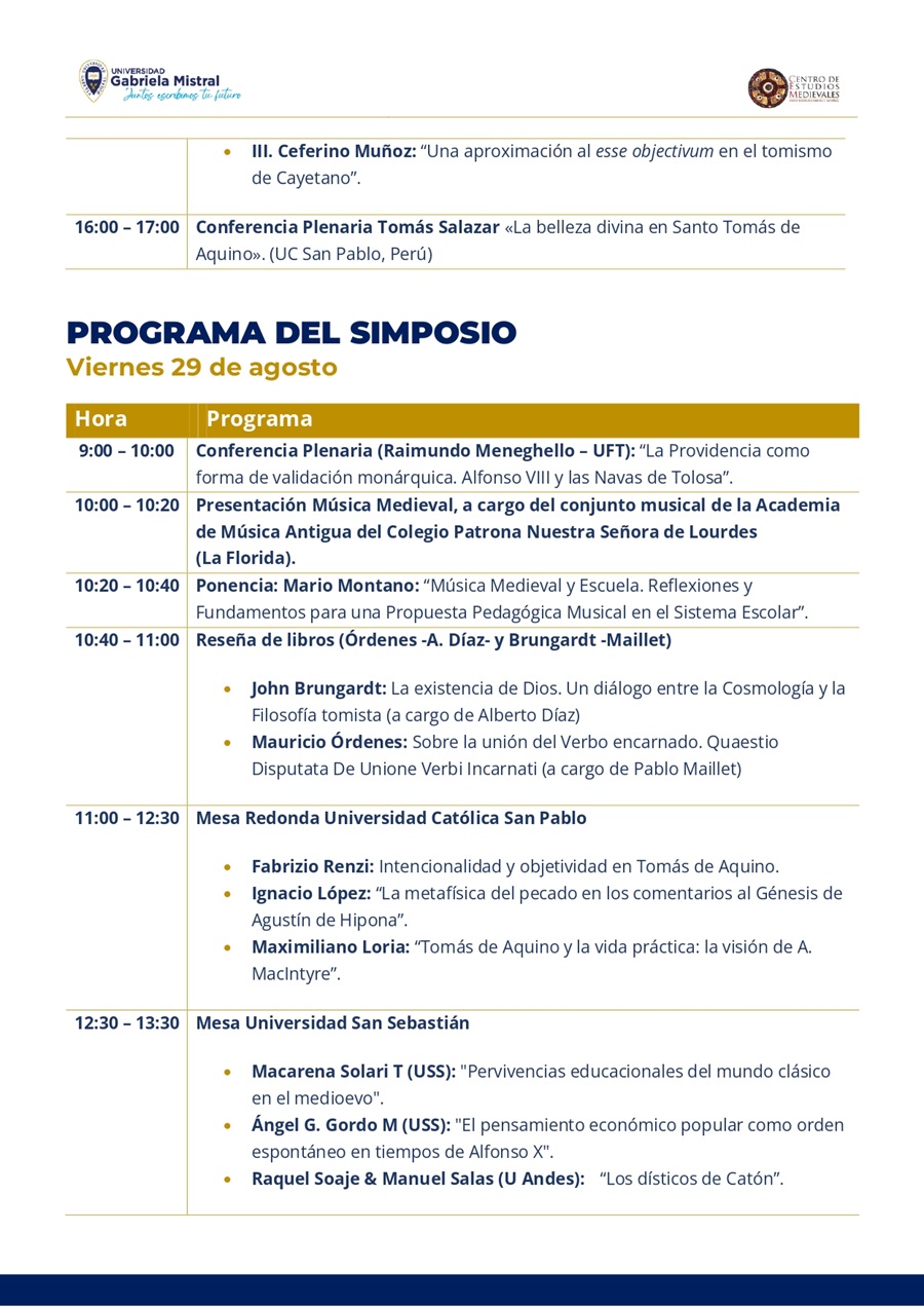 Imagen de la noticia: 28 y 29 de agosto: VII Simposio Internacional de Estudios Medievales