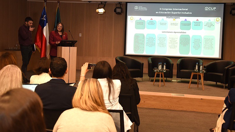 Foto 3 de 7: Universidad Gabriela Mistral participó en II Congreso Internacional de Educación Superior Inclusiva de la CUP