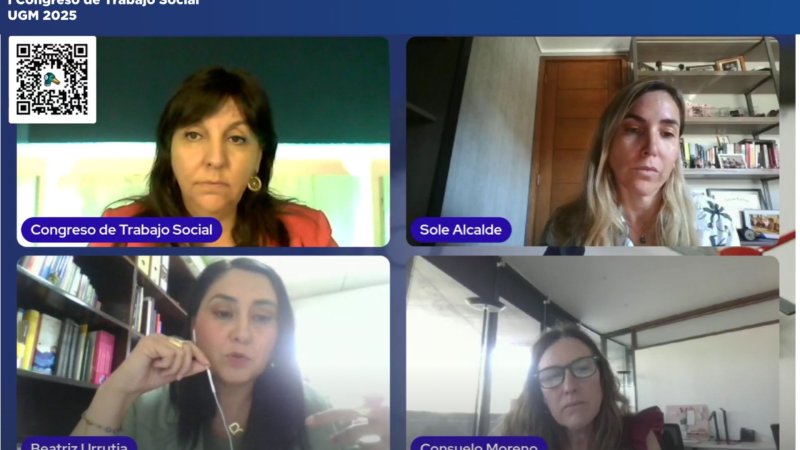 Foto 3 de 4: Primer Congreso de Trabajo Social UGM abordó desafíos de la adultez mayor para una agenda de futuro