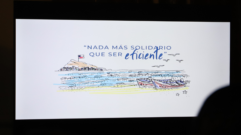 Foto 2 de 4: La filosofía de Desafío Levantemos Chile en la UGM a través de la charla del Alumni Ignacio Serrano