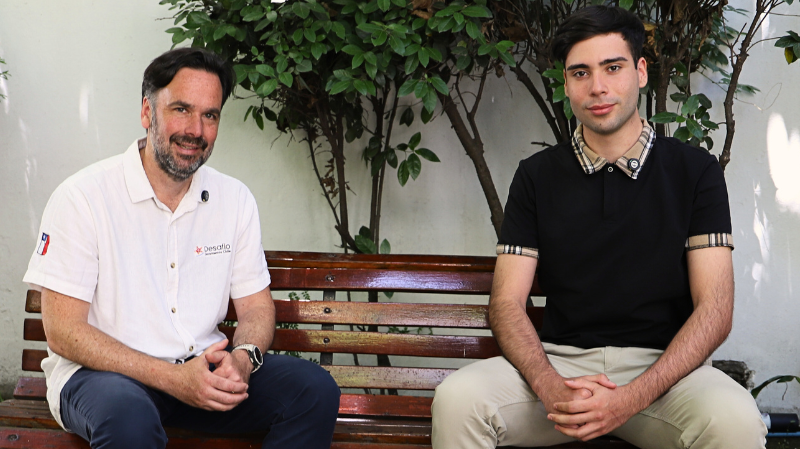 Foto 4 de 4: La filosofía de Desafío Levantemos Chile en la UGM a través de la charla del Alumni Ignacio Serrano