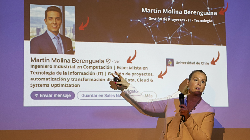 Imagen de la noticia: “Todos los contactos van a servir”: Constanza Ibieta revela estrategias clave de LinkedIn durante charla en la UGM