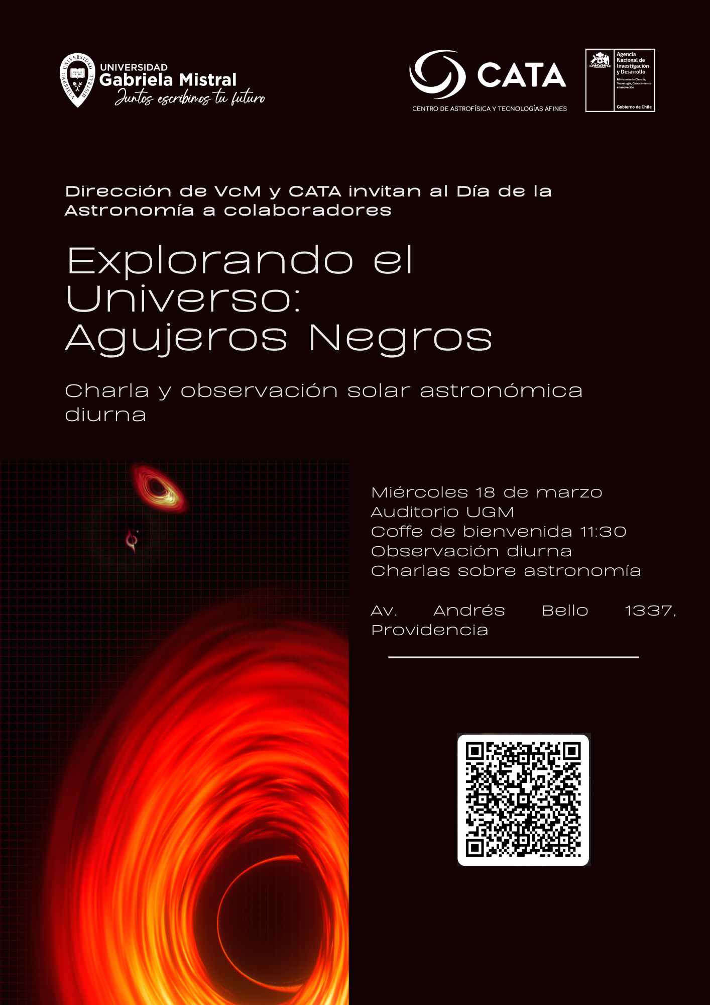Imagen de la noticia: ¡Este 18 de marzo te invitamos a celebrar el Día de la Astronomía en la UGM!