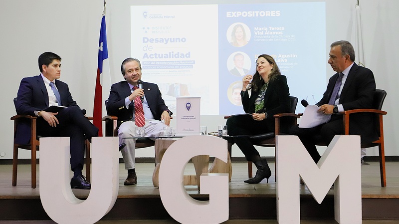 Imagen de la noticia: Universidad Gabriela Mistral e Instituto Res Publica realizaron nuevo “Desayuno de Actualidad” sobre el Plan de Reconstrucción Nacional