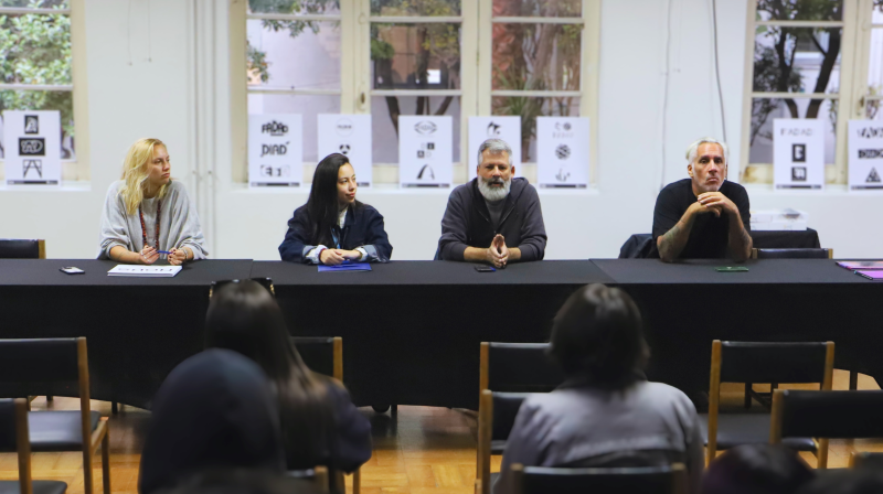 Foto 1 de 18: UGM celebró el Día del Diseño con charla de Werner Fett y workshop creativo para estudiantes