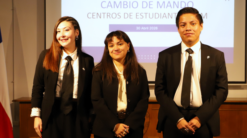 Foto 3 de 7: Cambio de mando del TRICEL y nuevos Centros de Estudiantes fortalecen la participación estudiantil en la UGM
