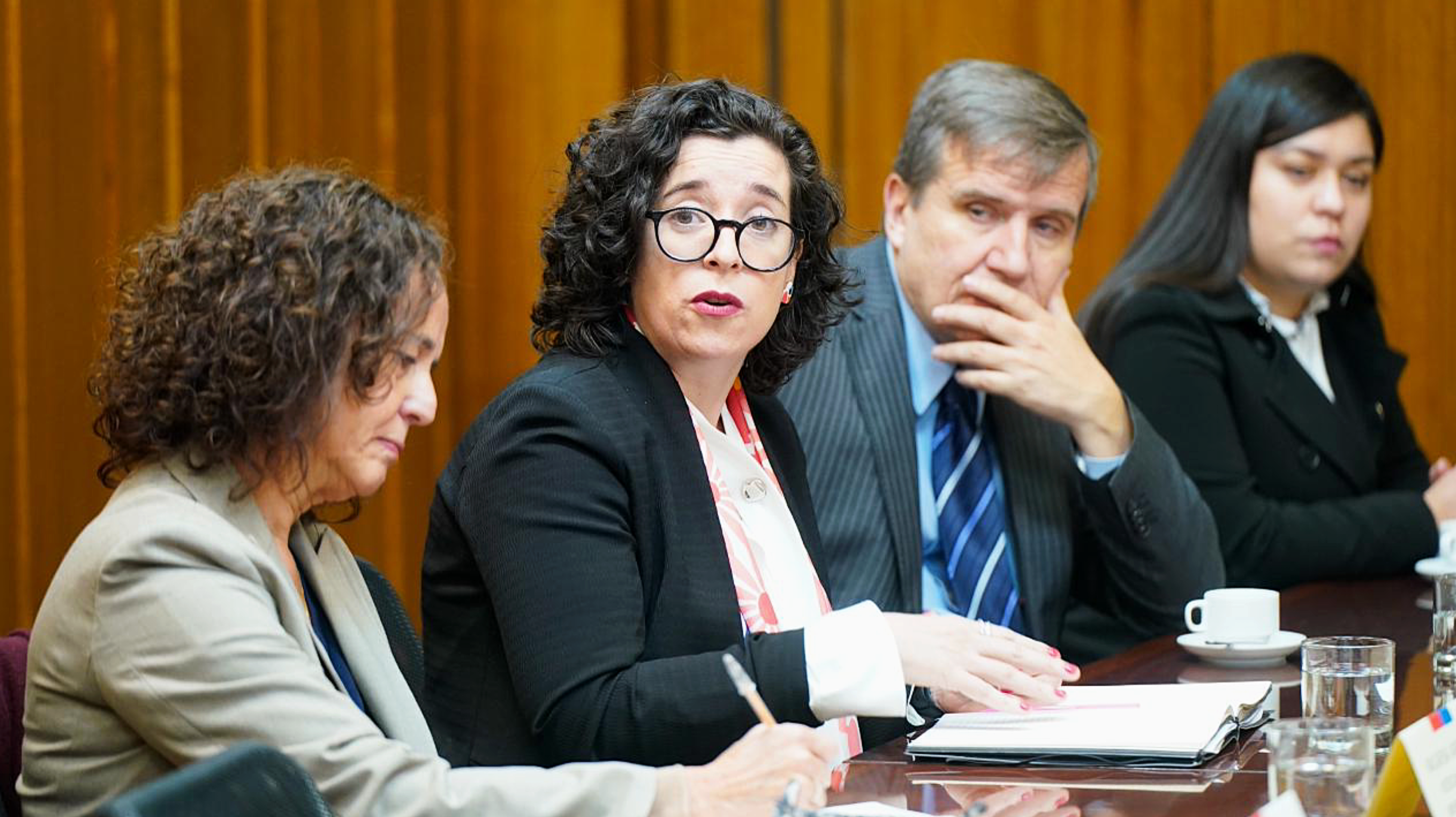 Imagen de la noticia: Directora de Derecho UGM participa en encuentro encabezado por el ministro de Justicia y Derechos Humanos, Fernando Rabat