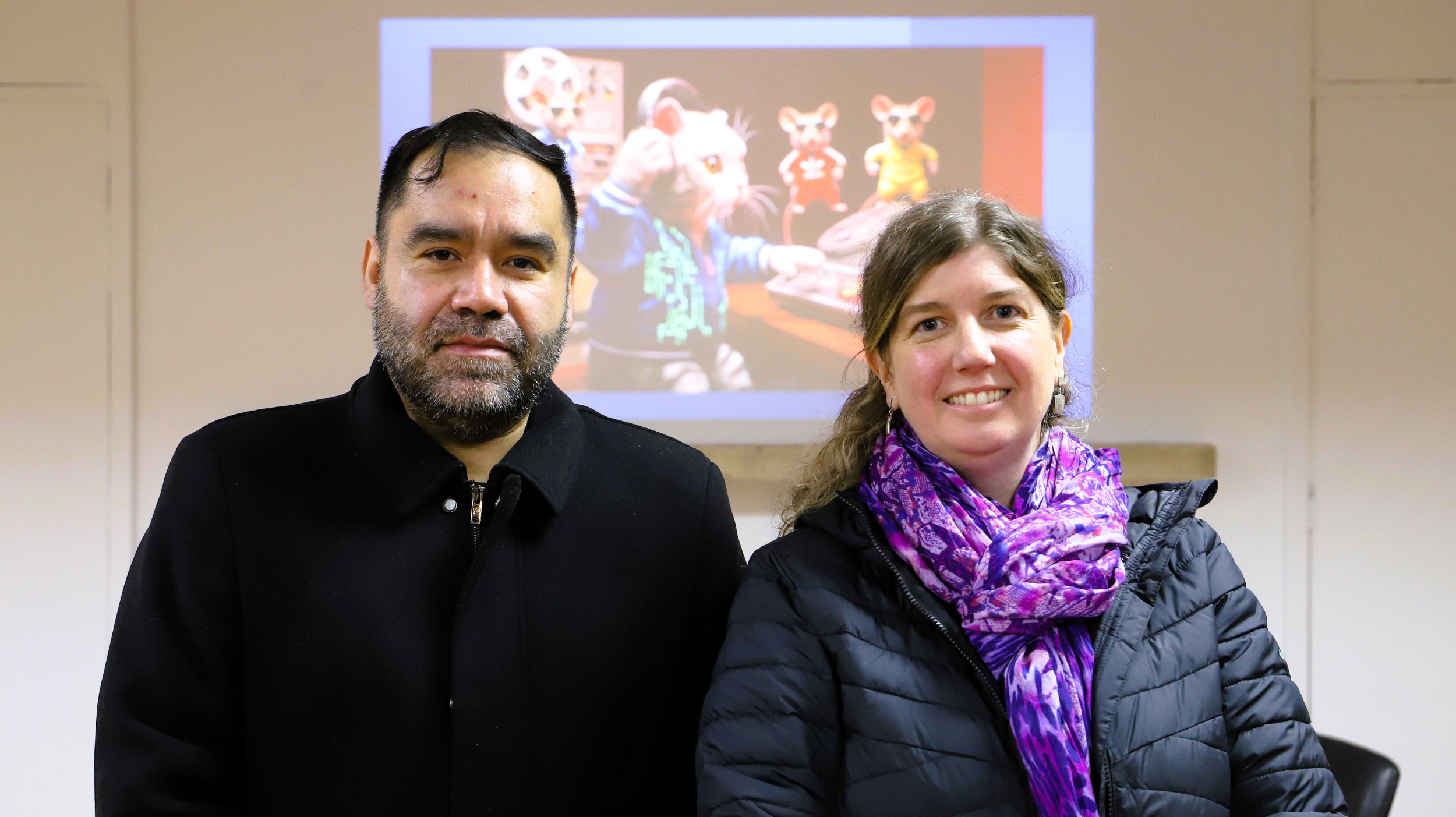 Imagen de la noticia: Estudiantes de Diseño UGM exploraron el cruce entre IA y arte junto a Víctor Cerda, Creative Partner de Runway