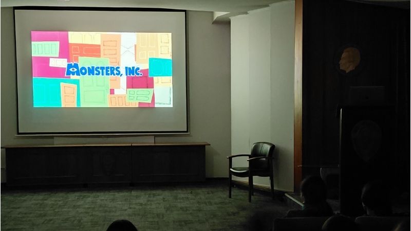 Imagen de la noticia: Desde el susto y los gritos, hasta las risas y la alegría: II ciclo de cine UGM exhibió Monsters Inc