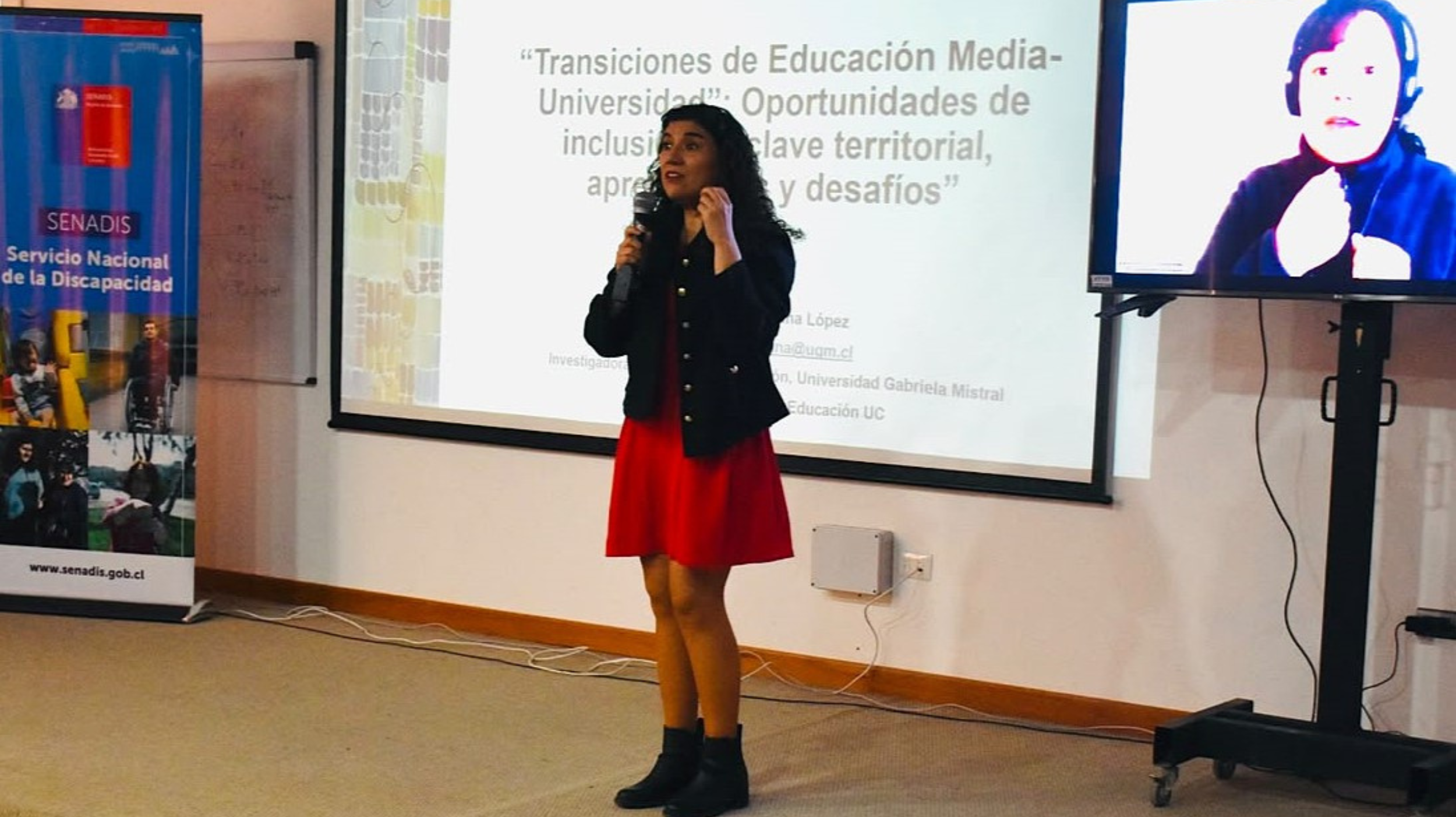 Imagen de la noticia: Dra. Alejandra Santana representa a la UGM en seminario sobre trayectorias educativas inclusivas