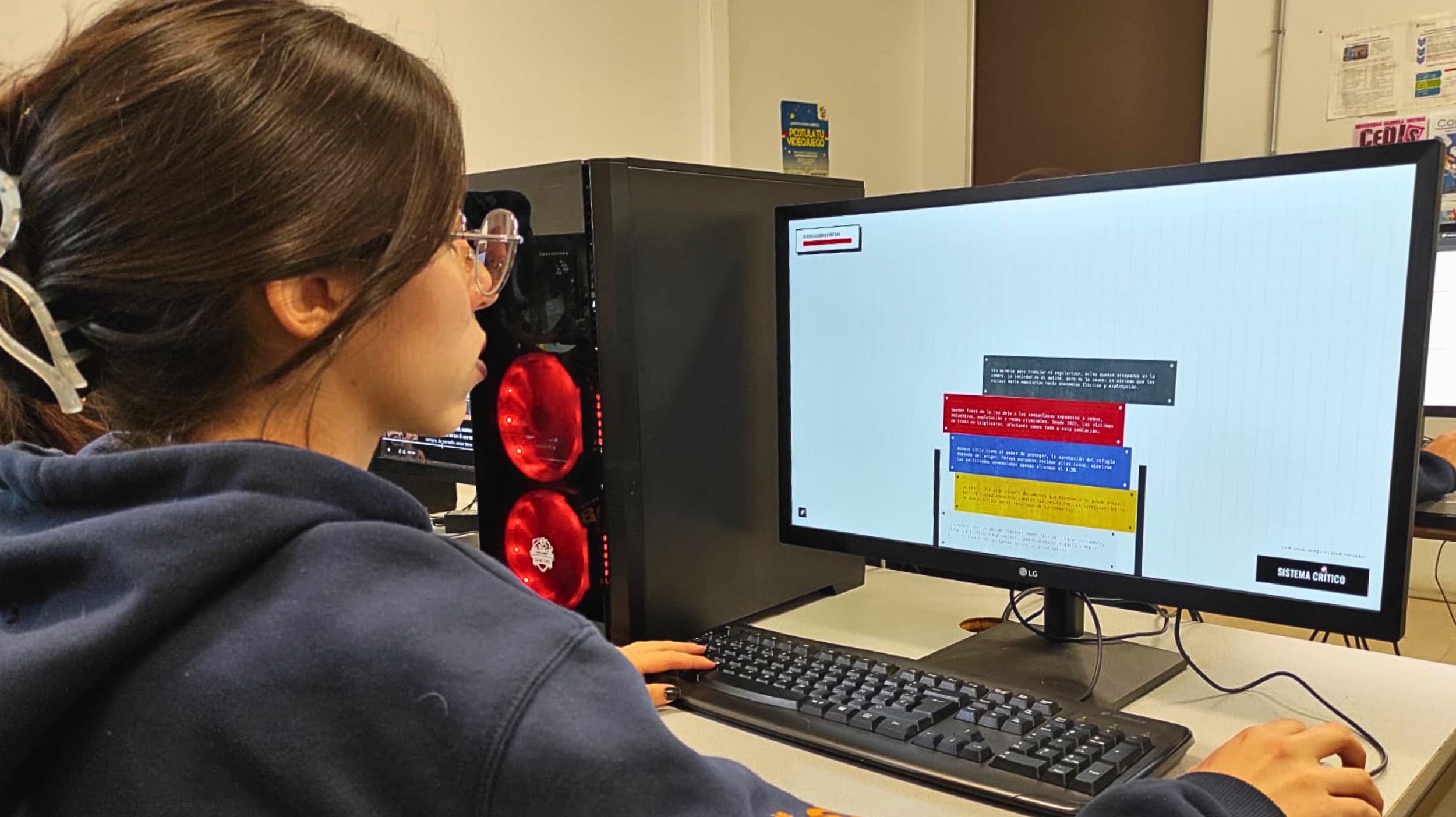 Imagen de la noticia: Estudiantes de Diseño en Interacción Digital UGM presentan trabajos en Processing Community Day Chile 2026