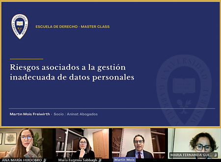 Master Class UGM analiza los desafíos de la nueva Ley de Protección de Datos Personales para las organizaciones