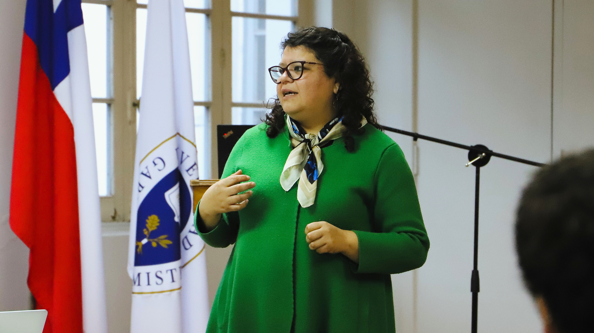 Imagen de la noticia: Decana Paula Rodríguez presentó avances de la Facultad de Negocios y Tecnología UGM en encuentro de innovación y emprendimiento