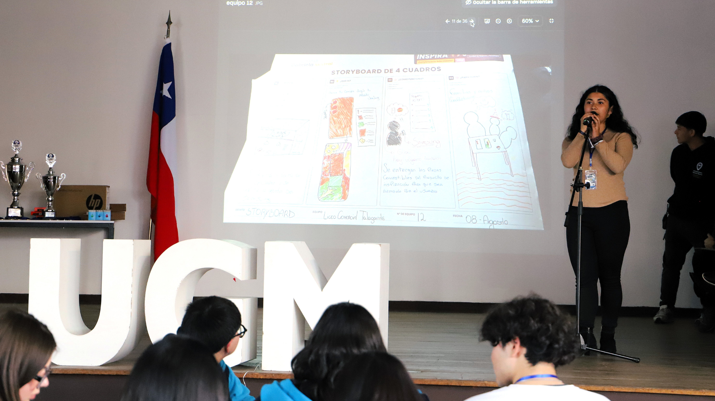 Imagen de la noticia: INSPIRA UGM 2026: estudiantes de III° y IV° medio participaron en desafíos de innovación, negocios e ingeniería