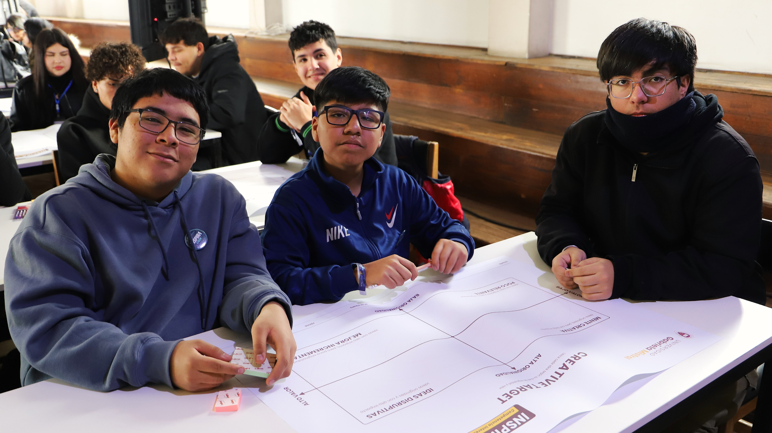 Imagen de la noticia: INSPIRA UGM 2026: estudiantes de III° y IV° medio participaron en desafíos de innovación, negocios e ingeniería