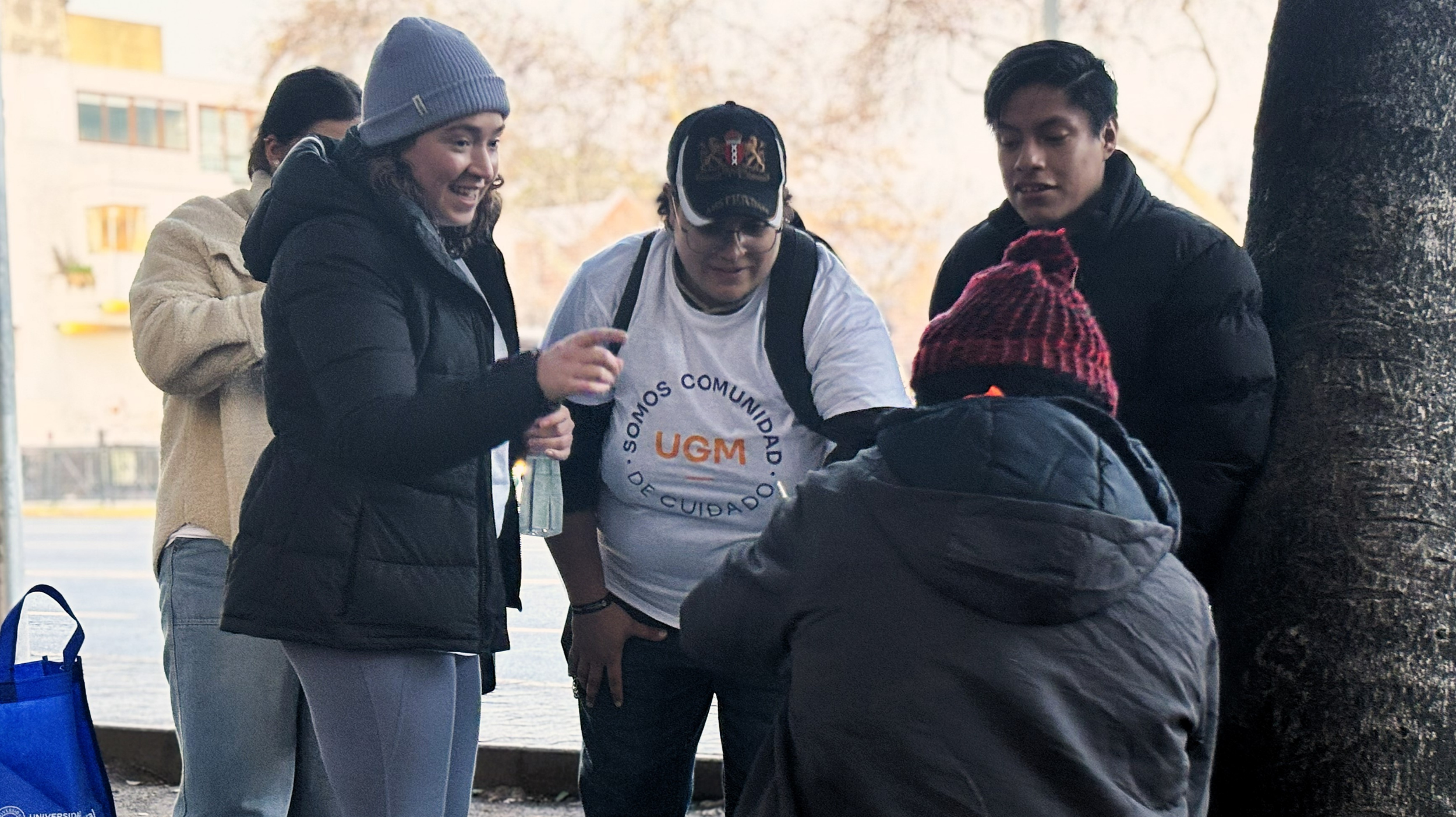 Imagen de la noticia: Mistralinos participaron en la segunda versión del Voluntariado Social Calle de la UGM