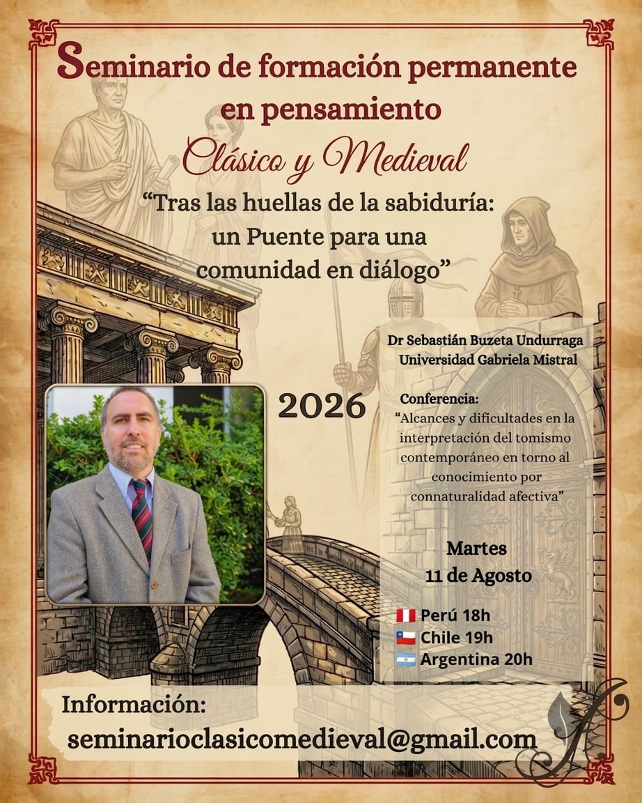 Imagen de la noticia: Académico UGM inauguró seminario internacional sobre pensamiento clásico y medieval en Perú
