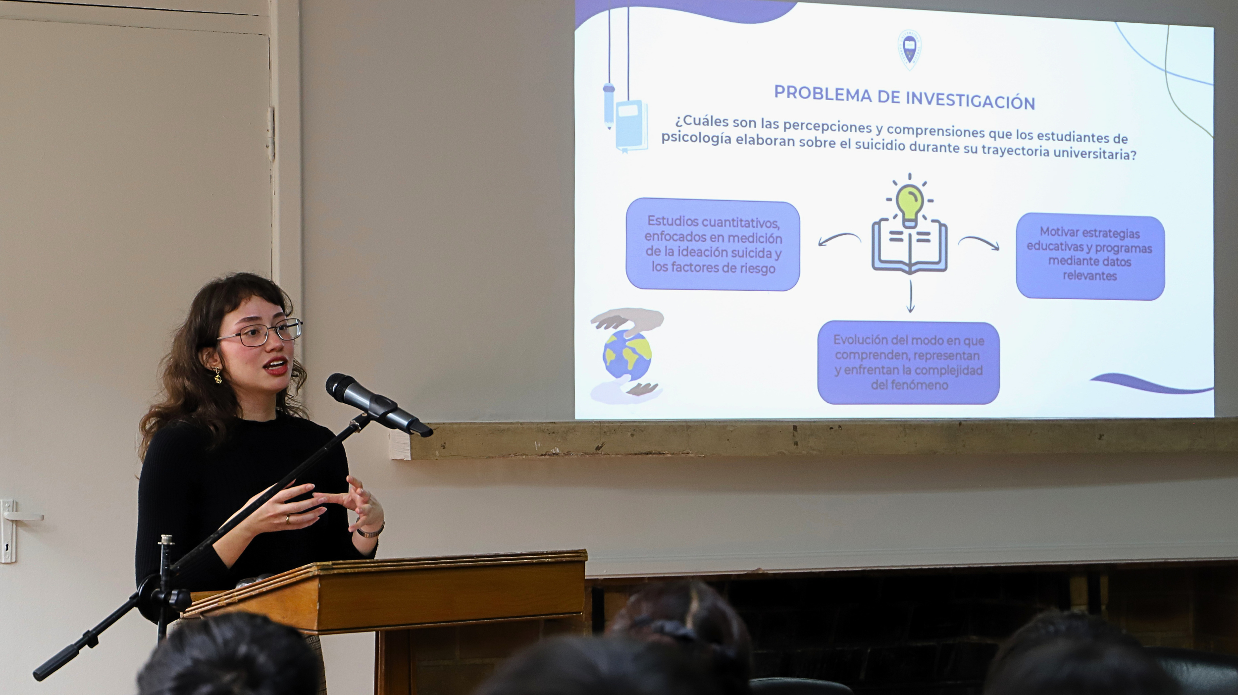 Imagen de la noticia: Estudiantes de Psicología UGM presentan sus trabajos en nuevo Coloquio de Investigación